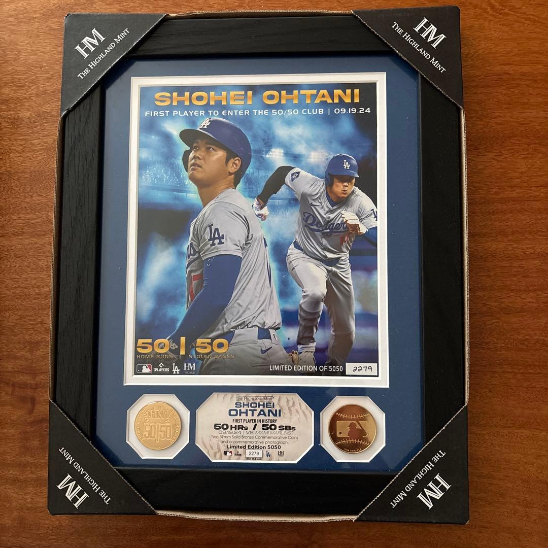 大谷翔平 50-50クラブ 記念品 限定版