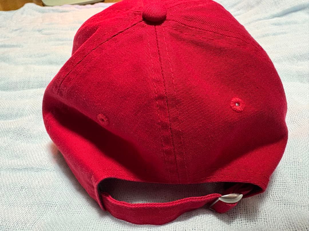 【美品】ニューエラ × 大阪近鉄バッファローズ 猛牛スモールロゴ レッド