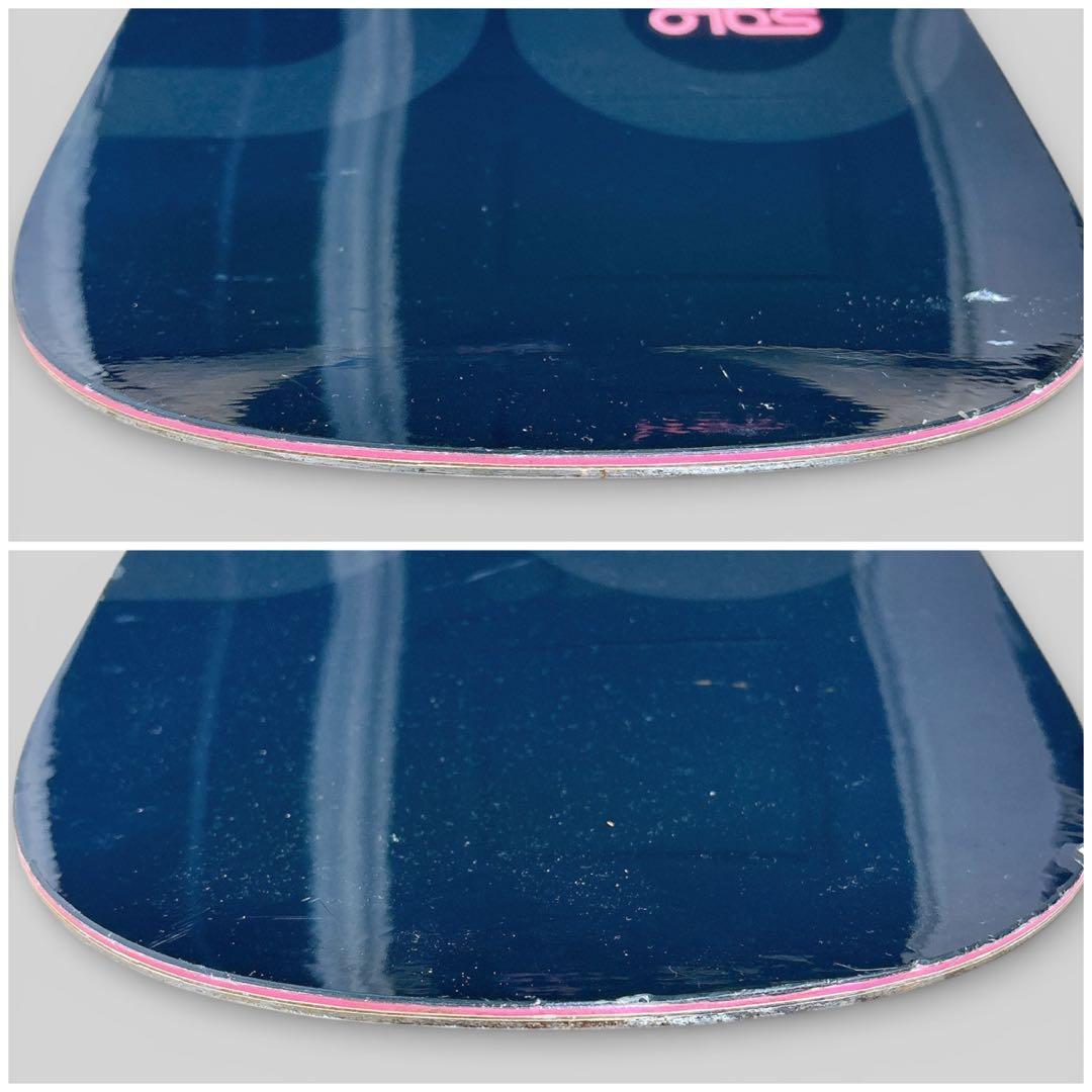 【美品】サロモン×FLUX レディース スノーボード 139cm ブーツなし