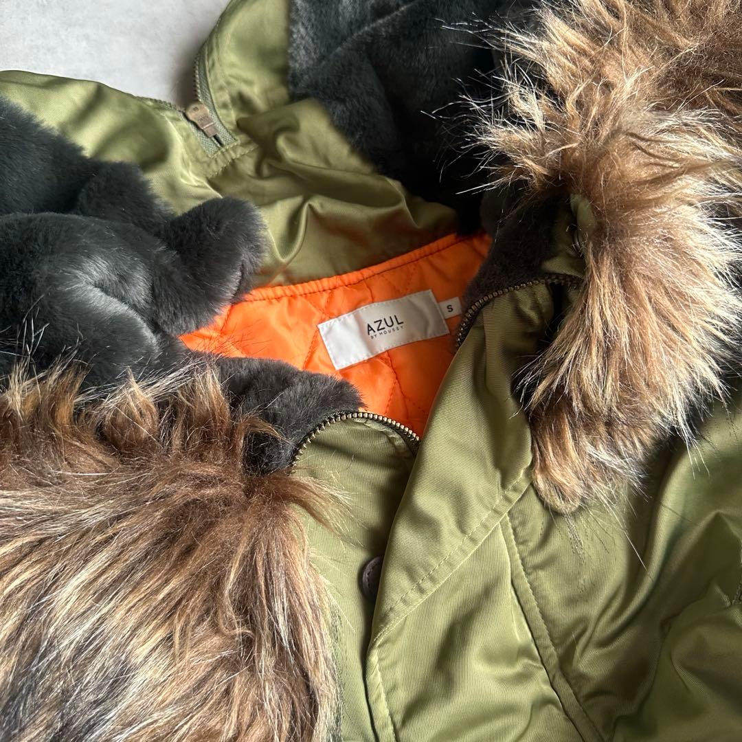 00s Y2K N2B flight jacket N-2B khaki 短丈