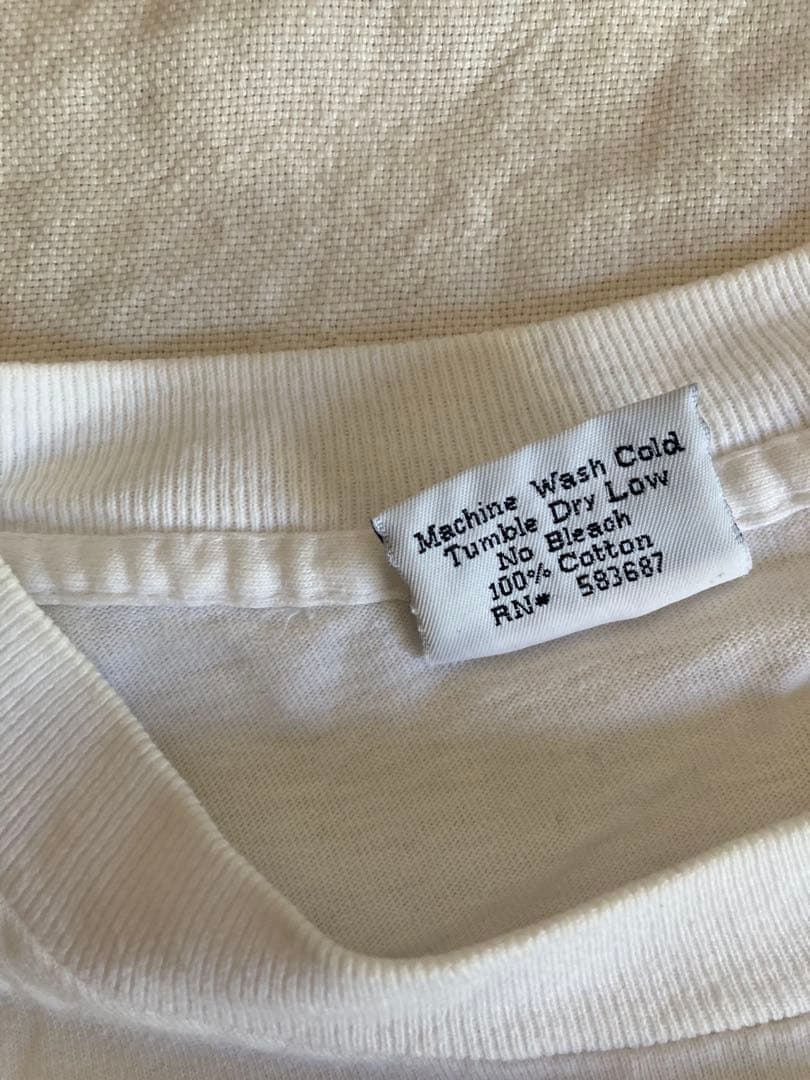 90s Guess ゲス フォトT アメリカ製 コットン100% Lサイズ