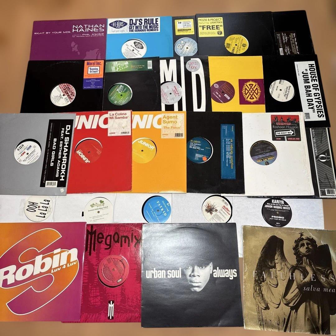 ハウス　テクノ　クラブ　ダンスレコードセット　60枚　まとめ売り