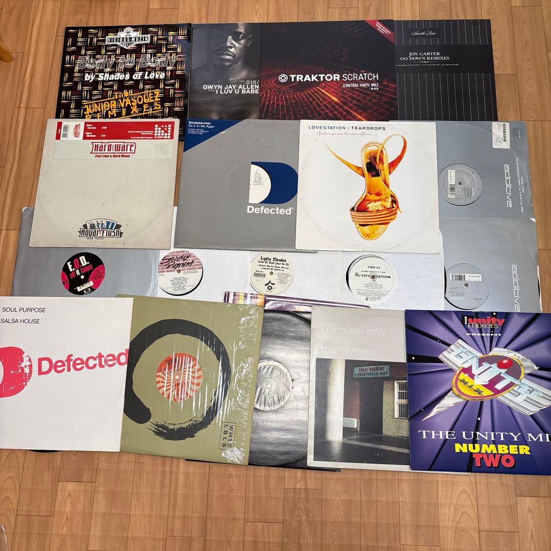 ハウス　テクノ　クラブ　ダンスレコードセット　60枚　まとめ売り