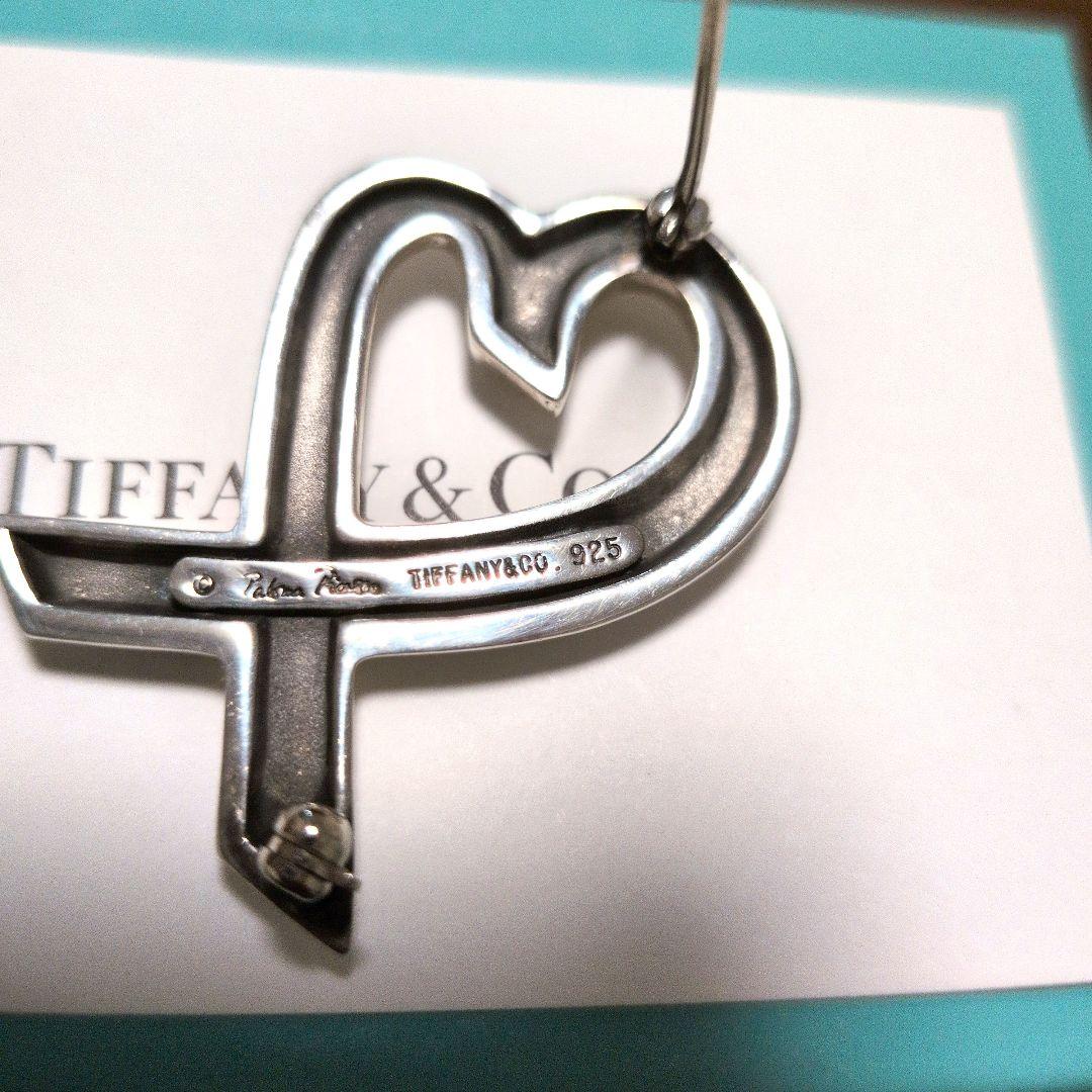 【美品】 Tiffany♡パロマピカソ ラビングハートブローチ♡SV925