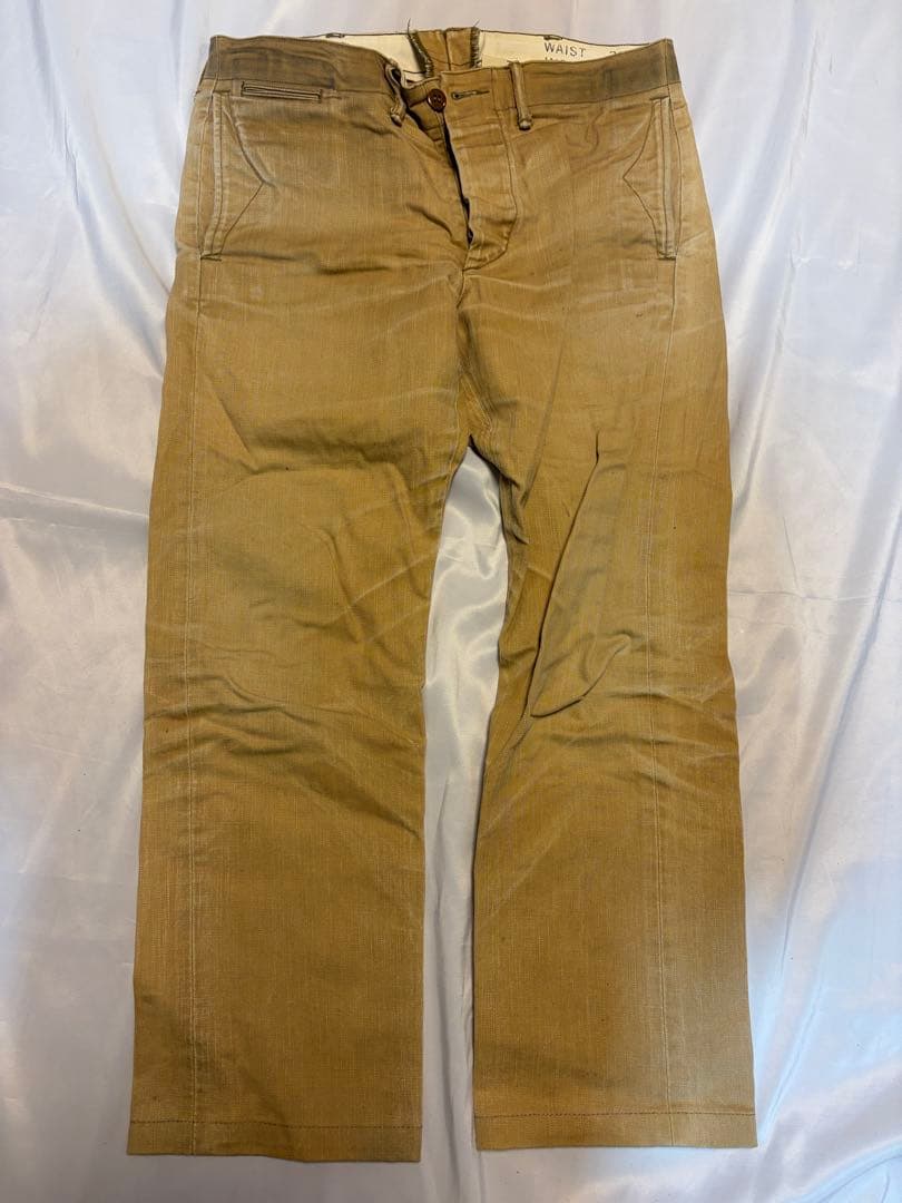 RRL（ダブルアールエル） チノパン 30/32 ストレート / フェード加工