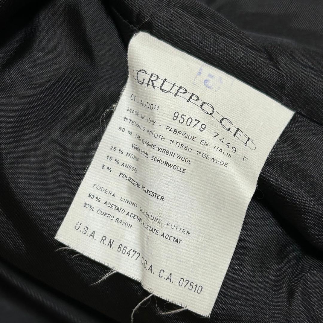 valentino garavani ウールモヘアコート　ブラック　レディース