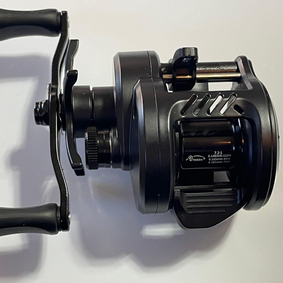 【新品未使用】丸型ベイトフィネスリール　左ハンドル　中華カルコン