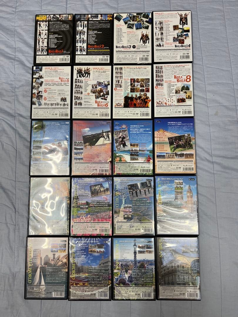 Baila Baila DVDシリーズ 1〜8. 21〜24. 29.〜36,