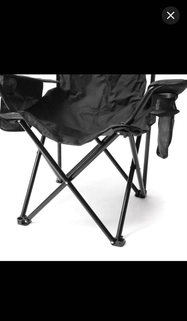 BRIEFING 折りたたみチェア ブラック