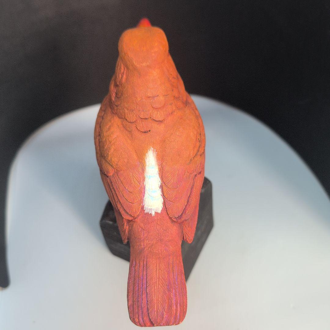 ひろこさま専用　アカショウビン 　バードカービング　木彫りの野鳥　野鳥彫刻