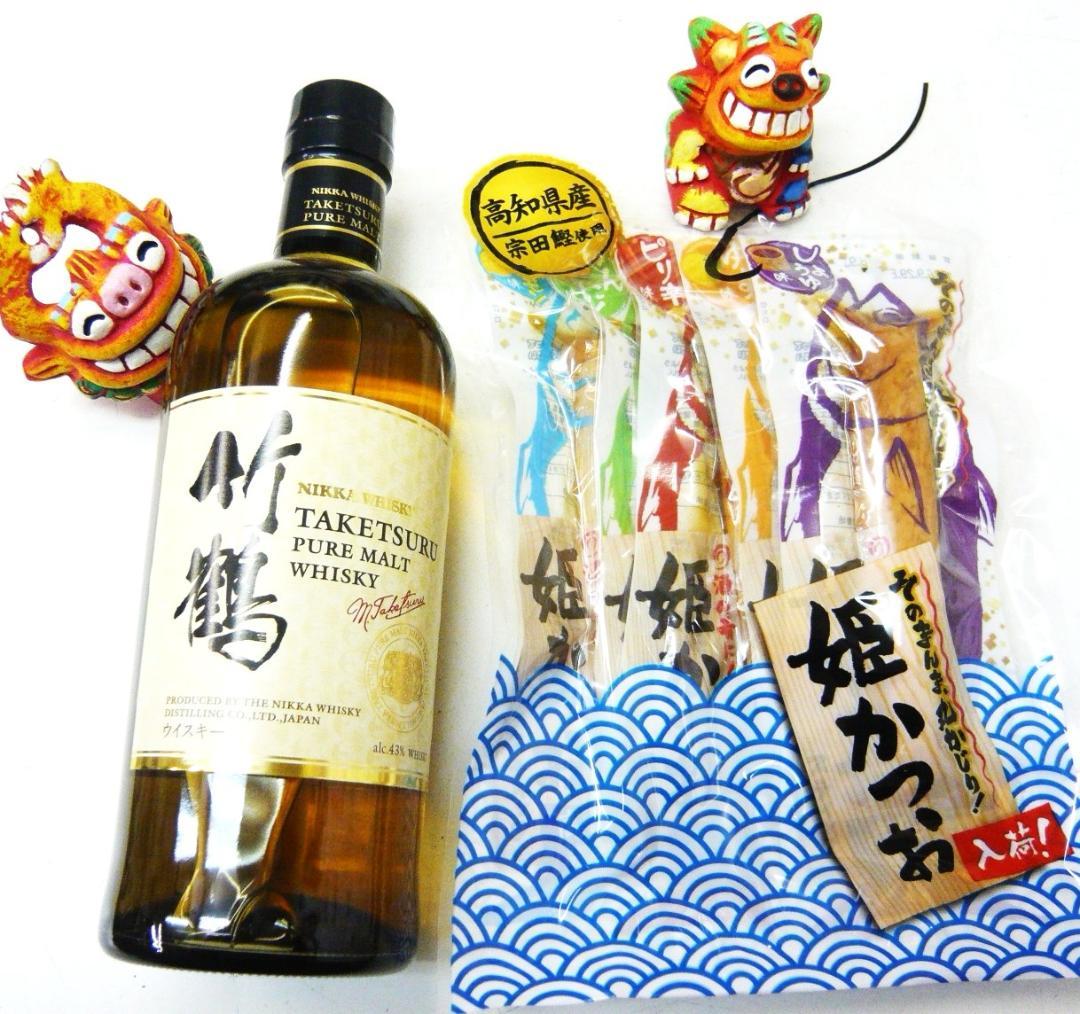 竹鶴ピュアモルト！お姫様が付きます～高知ふる里納税品　姫かつお5本入り