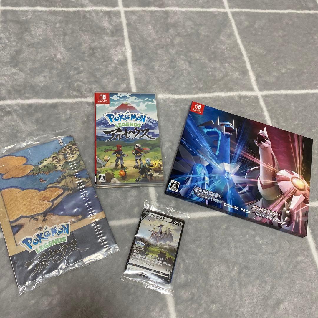 ポケモン　アルセウス　ダイアモンドパール