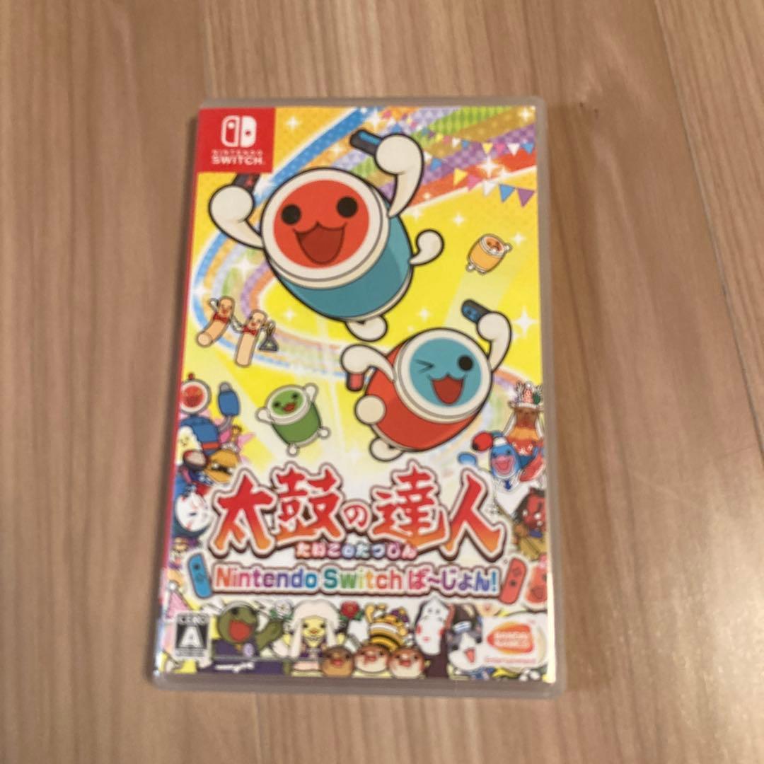 Nintendo Switch太鼓の達人ソフトと専用コントローラのセット