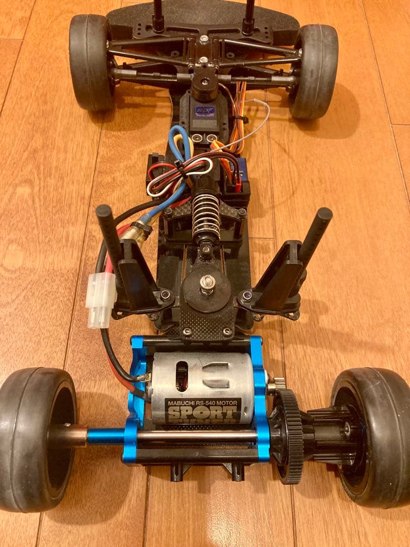 タミヤF103GTシャーシ メカ付き