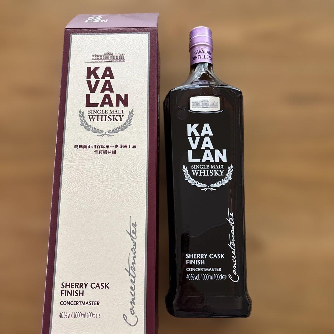 未開栓 カバラン　シングルモルトウィスキー1000ml