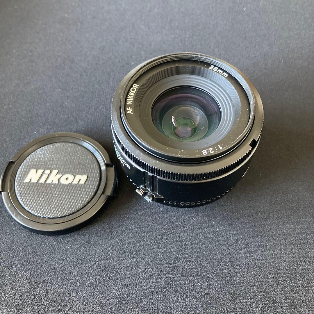 NIKON AF Nikkor 28mm f2.8 単焦点レンズ