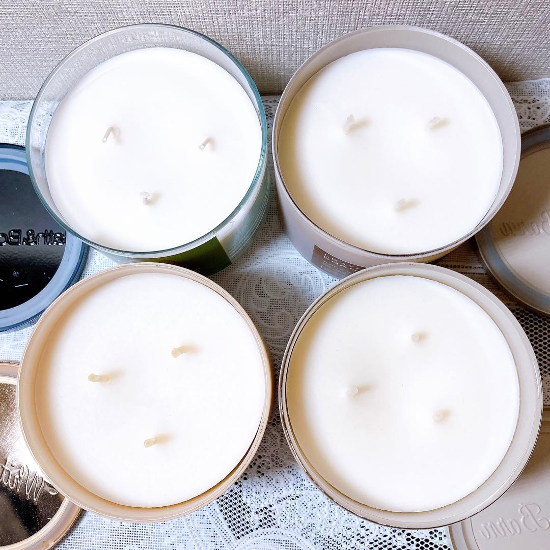 bath&body works 3芯キャンドル 3個