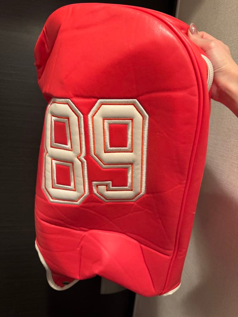 PEARLY GATES ゴルフバッグ キャディバッグ 89 レッド