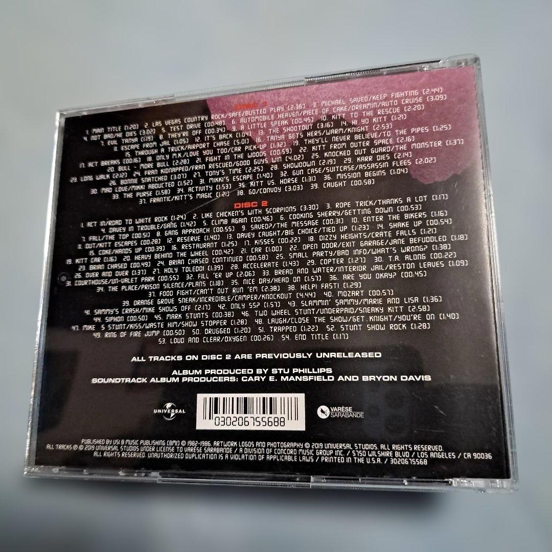 KNIGHT RIDER 拡張盤　サウンドトラック・サントラ盤