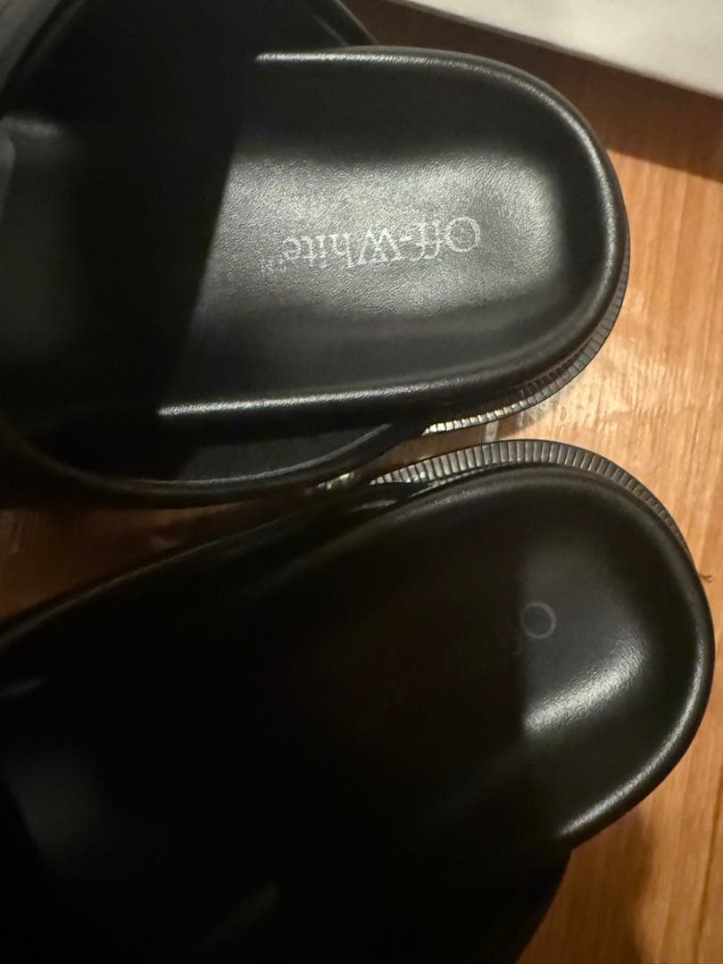 OFF-WHITE オフホワイト レザーサンダル 41