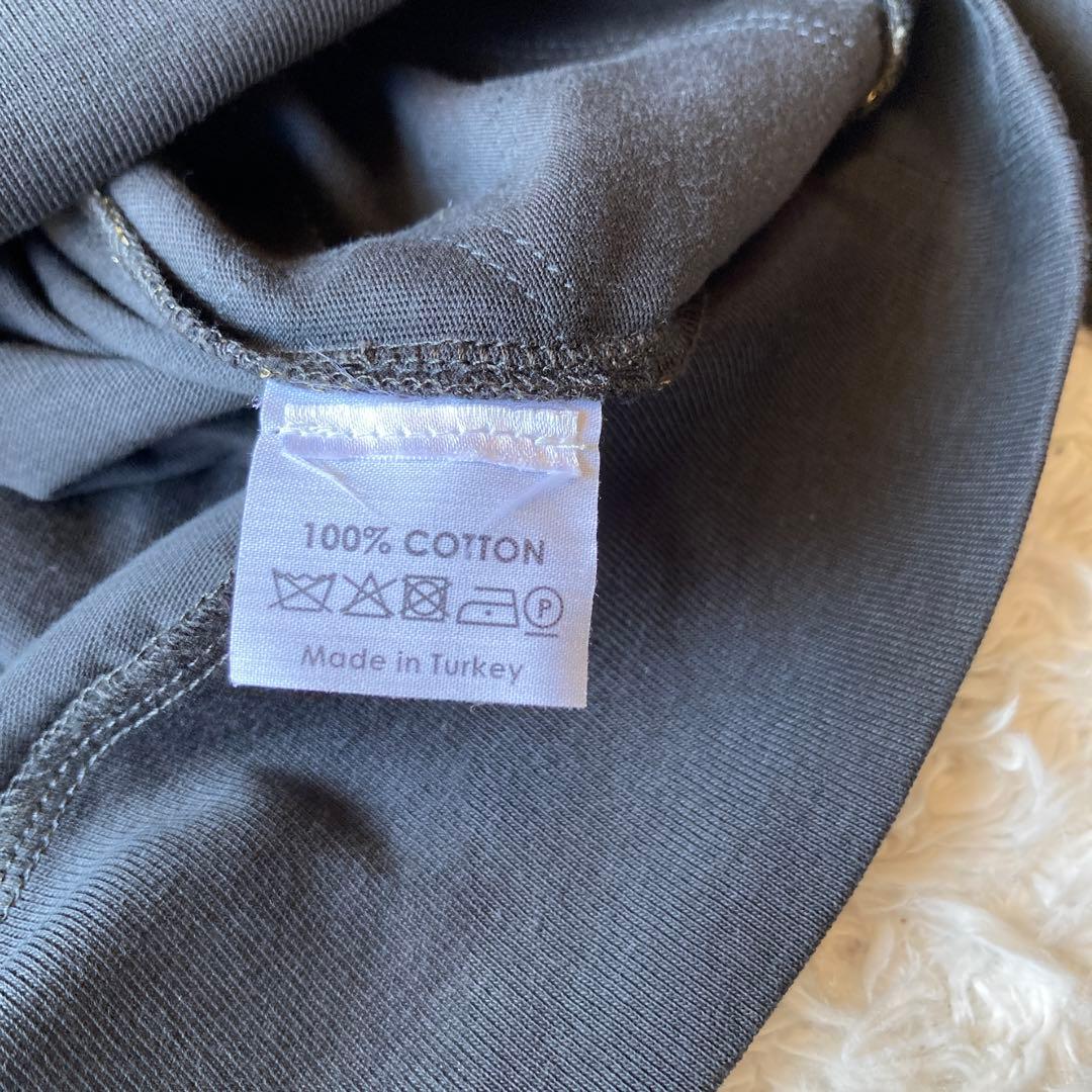 ドリスヴァンノッテン　コットン切り替えトレーナー　ラメ入り生地　ボタニカル　花柄