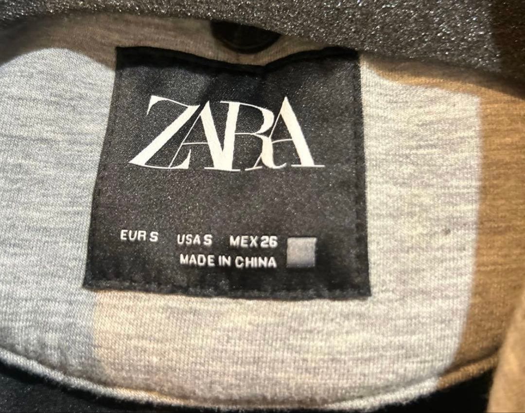 【ほぼ未使用】ZARA 2WAYフード付きチェスターコート