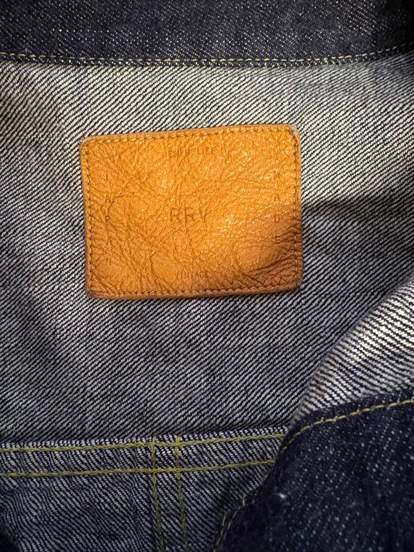 REMIRELIEF 12oz DENIM大戦モデルJKT Tバック 50