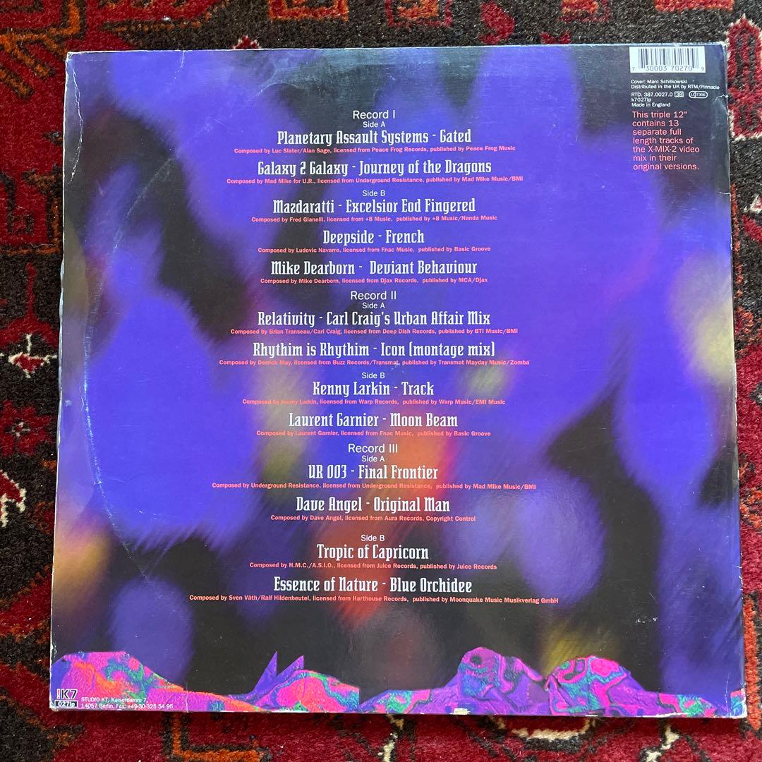 LAURENT GARNIER　X-MIX-2 The Tracks　レコード