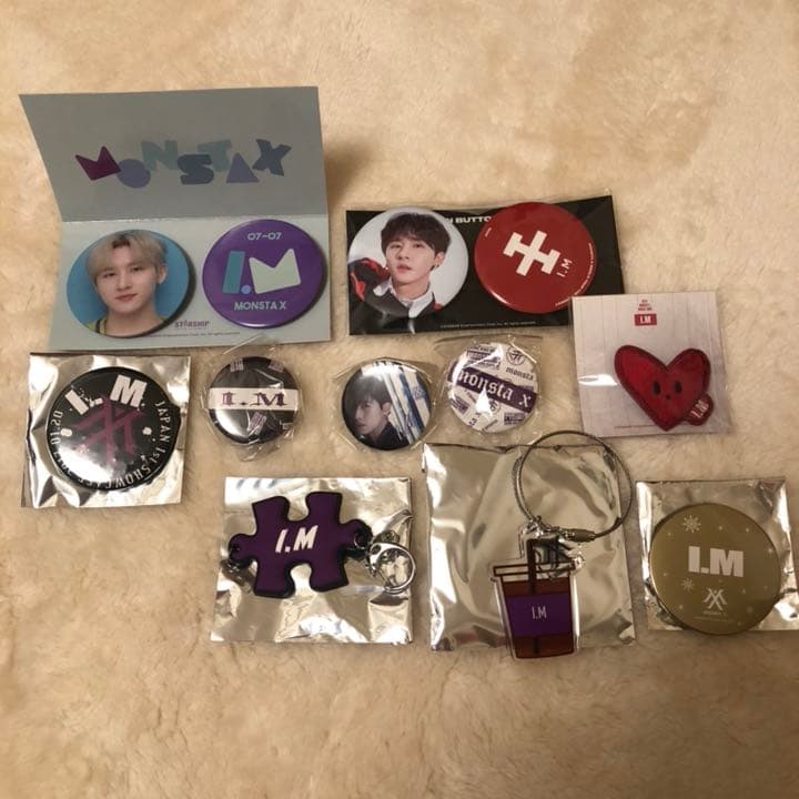 MONSTAX モネク チャンギュン IM 缶バッジ セット