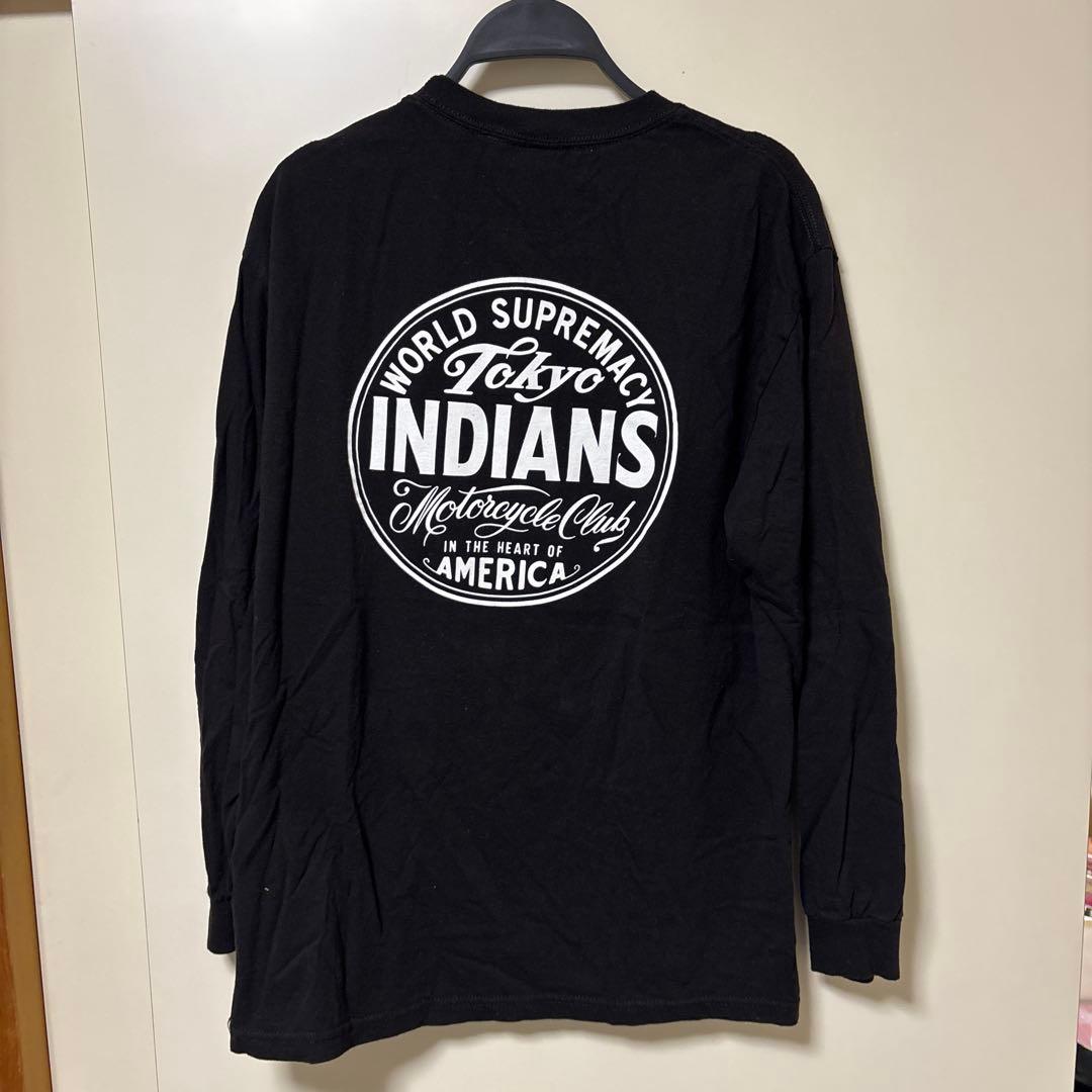 東京インディアンズ 長袖　L ブラック TOKYO INDIANS