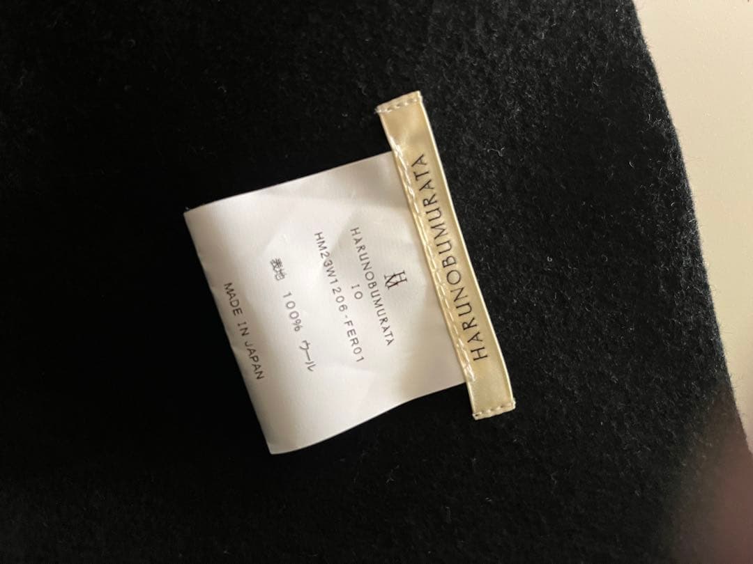 帽子 HARUNOBUMURATA 2023AW