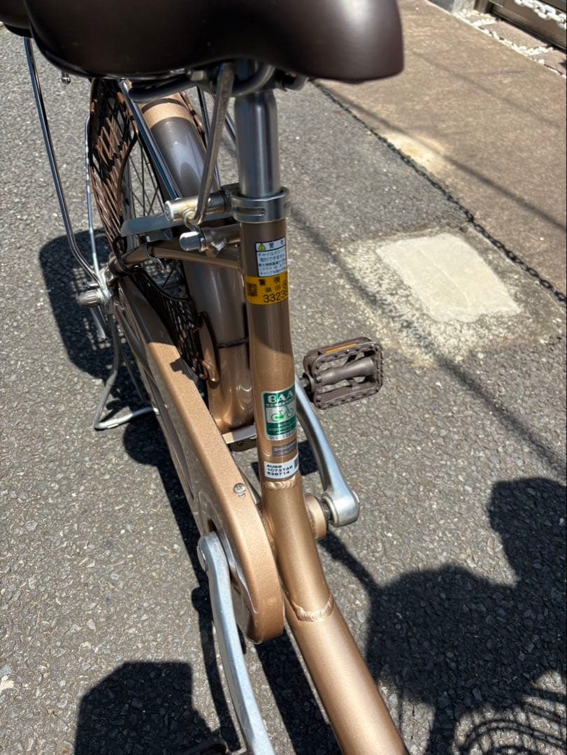 ブリヂストン自転車 本体 バスケット2つ付き