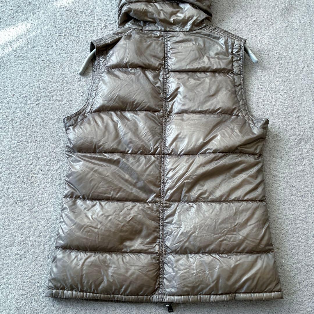 HERNO ヘルノ ダウンベスト フード ベージュ　42