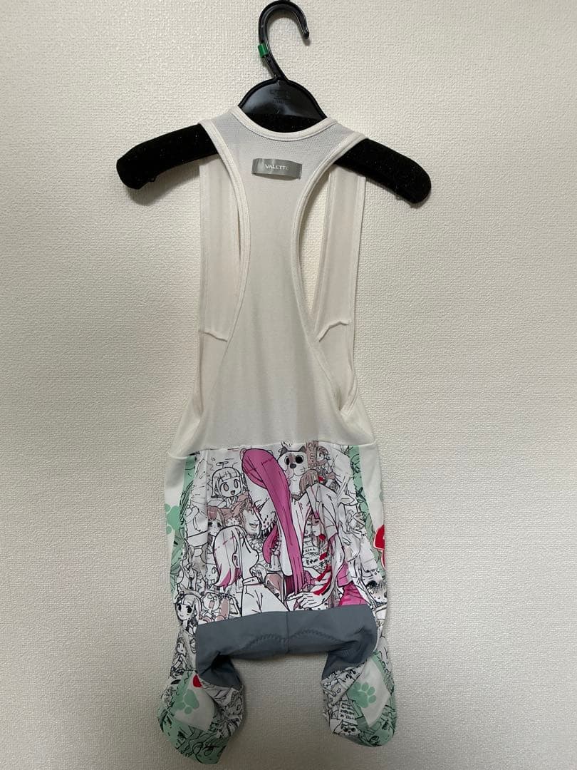 美品 M ぬこー様ちゃん絵日記 半袖ジャージ(白)