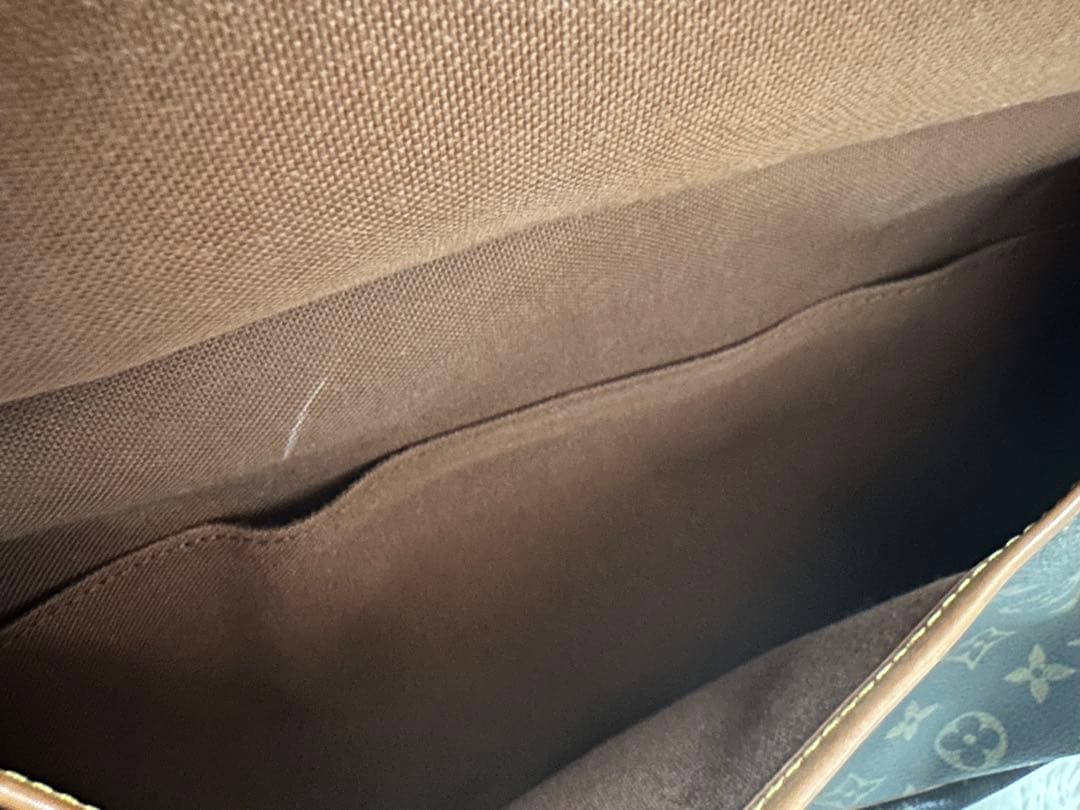 く*げ様 Louis Vuitton メッセンジャーバッグ モノグラム ダークブ