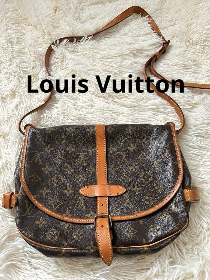 く*げ様 Louis Vuitton メッセンジャーバッグ モノグラム ダークブ