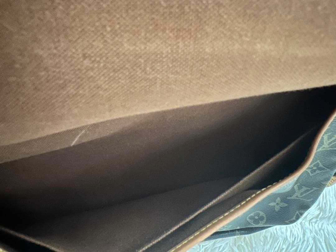 く*げ様 Louis Vuitton メッセンジャーバッグ モノグラム ダークブ