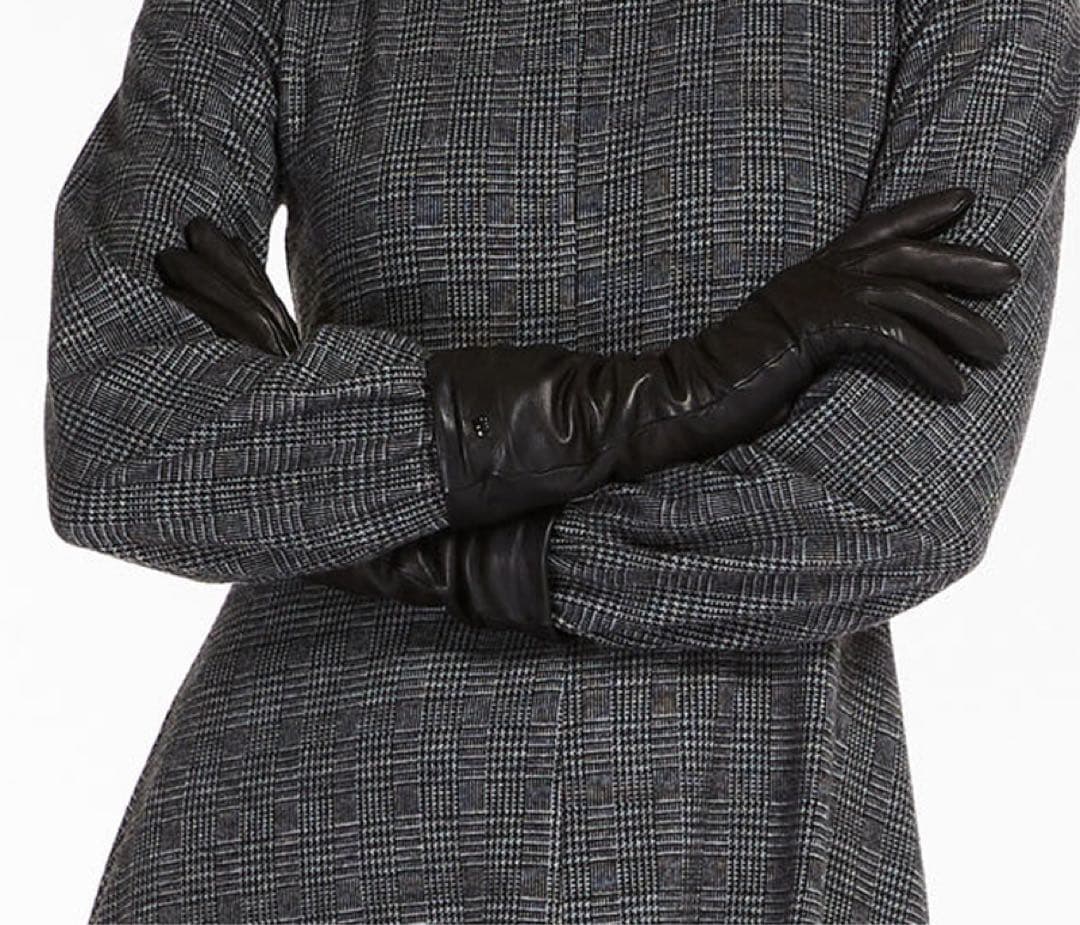 マックスマーラ ラムレザーグローブ ブラウン