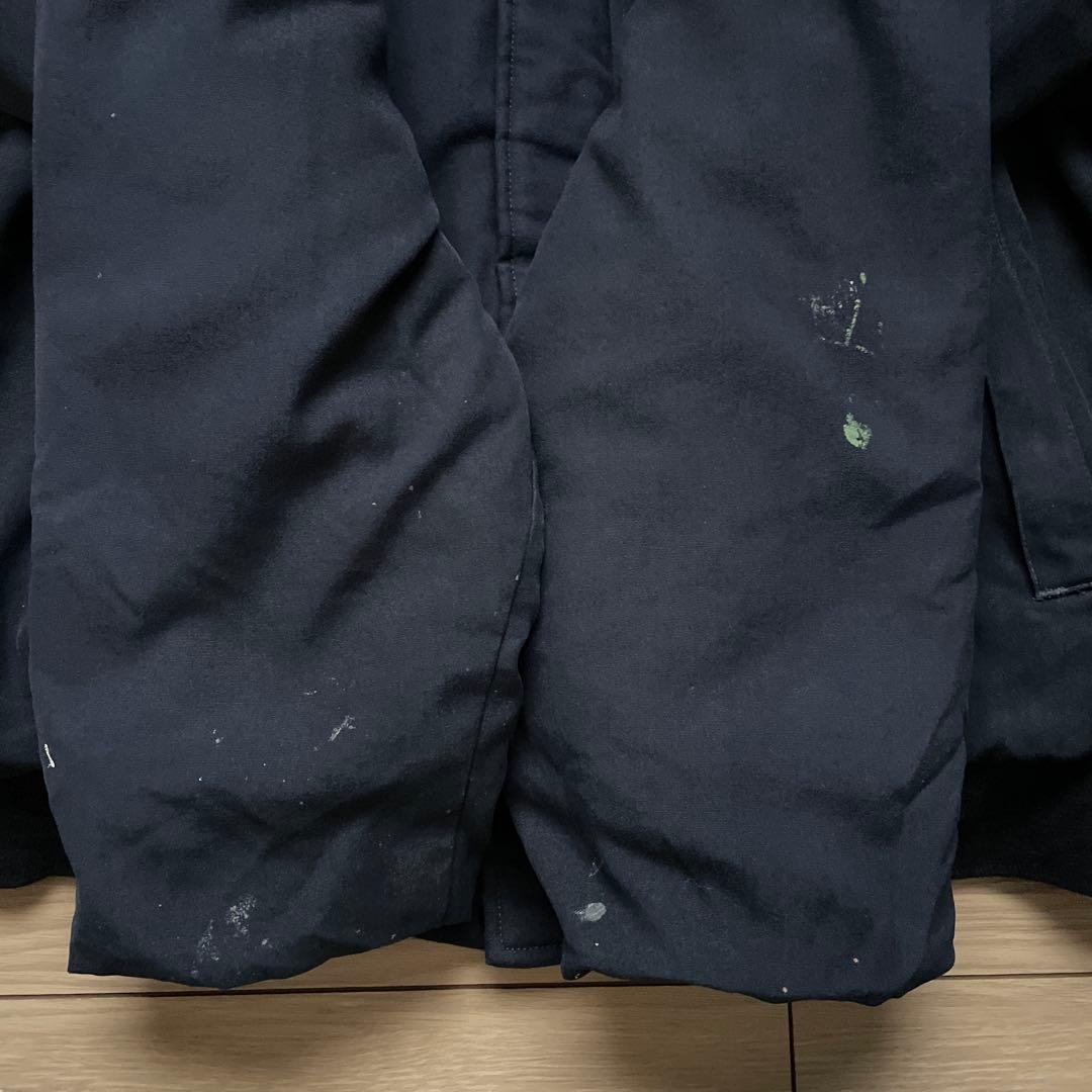 希少 00s 米軍 実物 シップボード ジャケット ステンシル XL アラミド