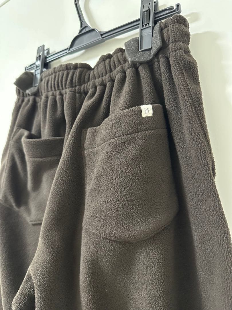 ETRE TOKYO ドロストヘムエコフリースパンツ