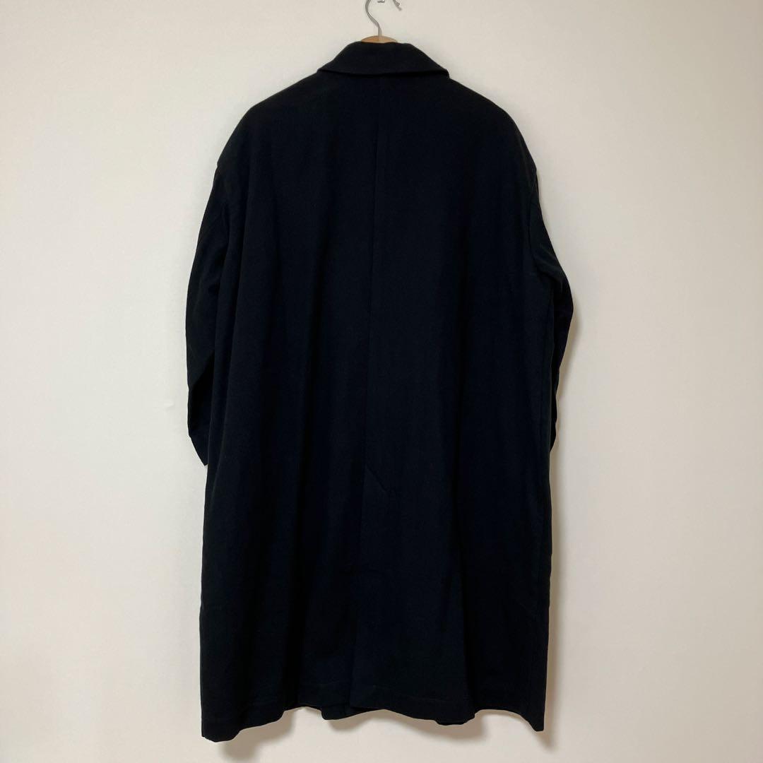 MAGALI | オーガニックコットン・ステンカラーコート (black)