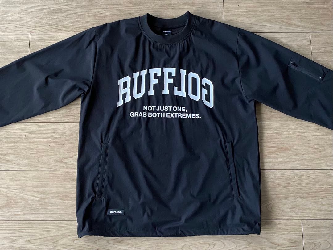 RUFFLOG ラフロッグ CREWNECK PISTE ブラック 完売品