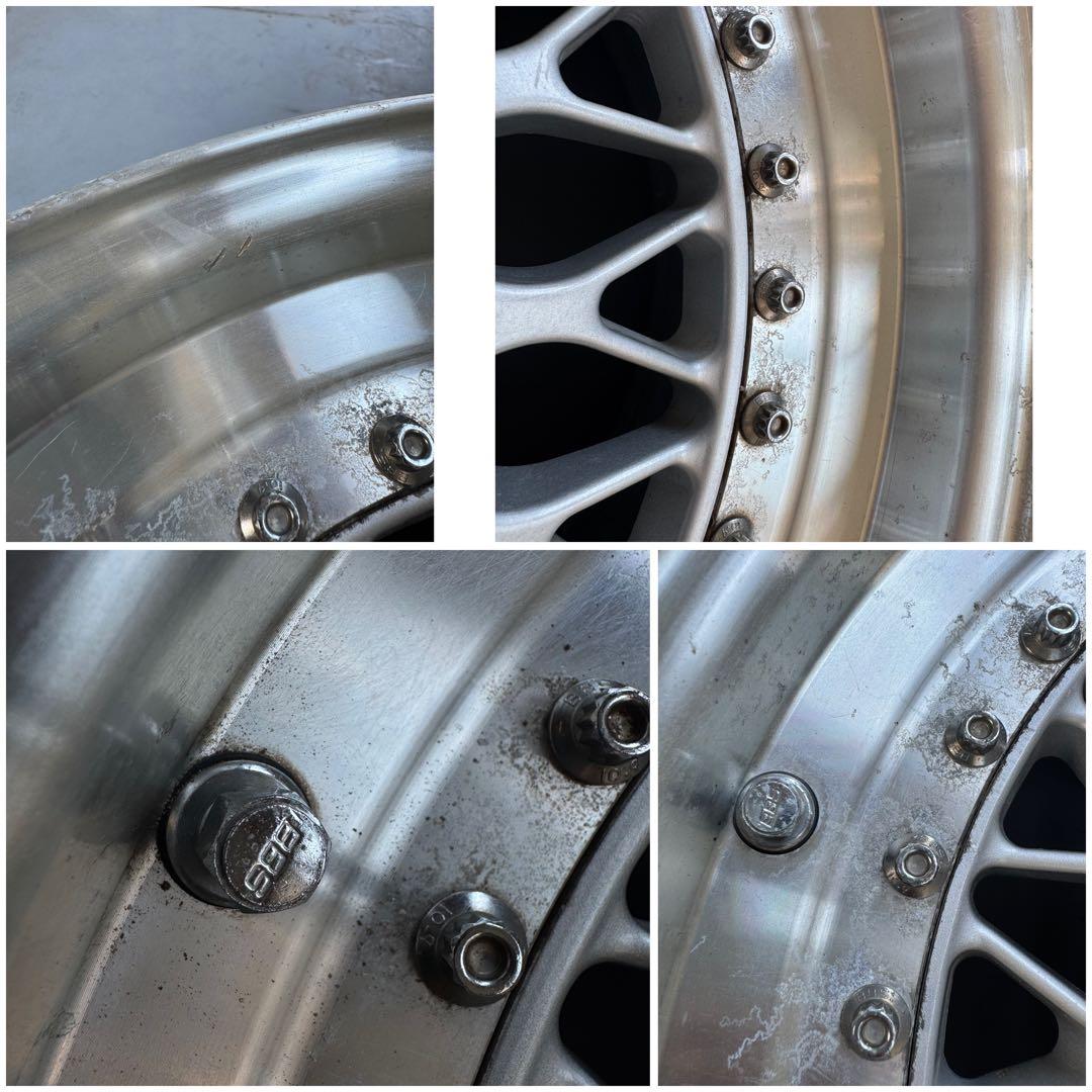 BBS RS 正規3ピースホイール 17インチ 深リム 希少セット