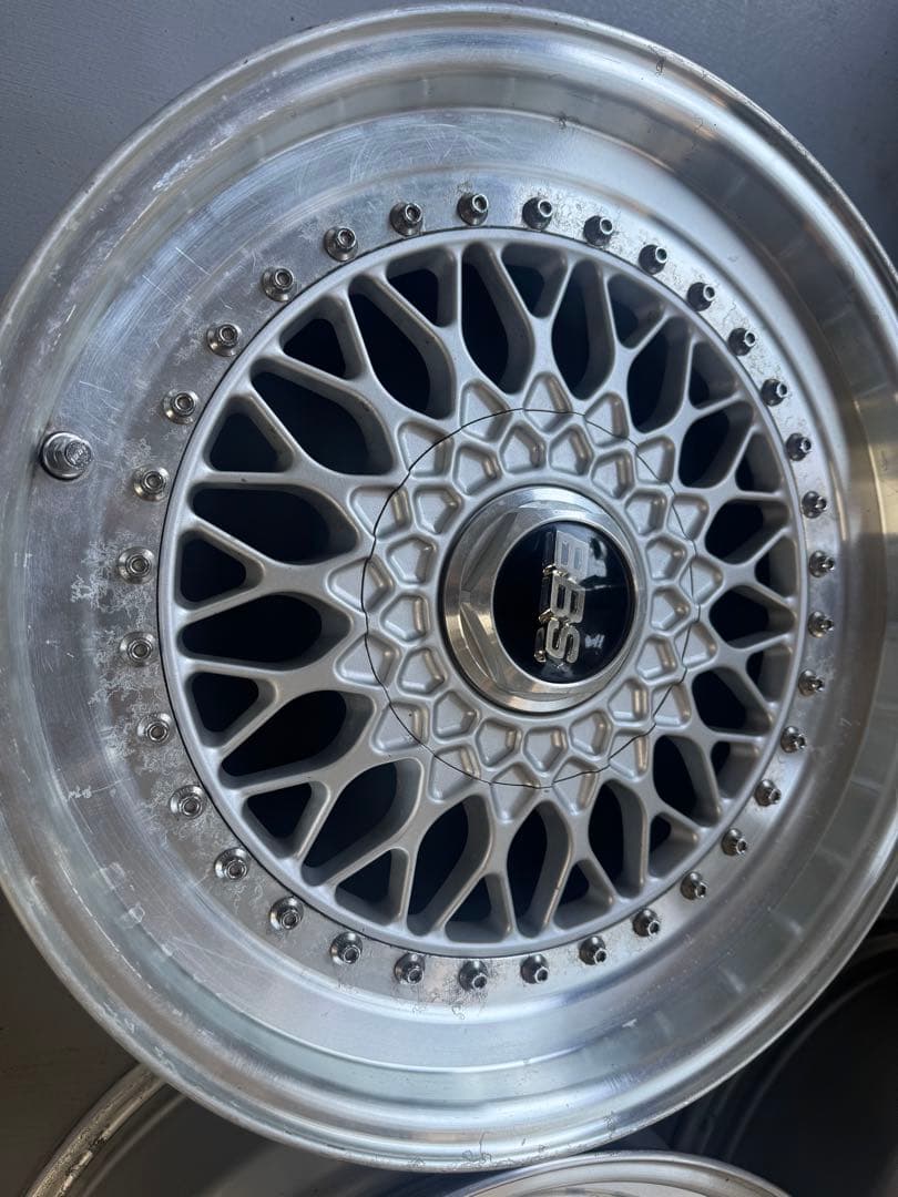 BBS RS 正規3ピースホイール 17インチ 深リム 希少セット