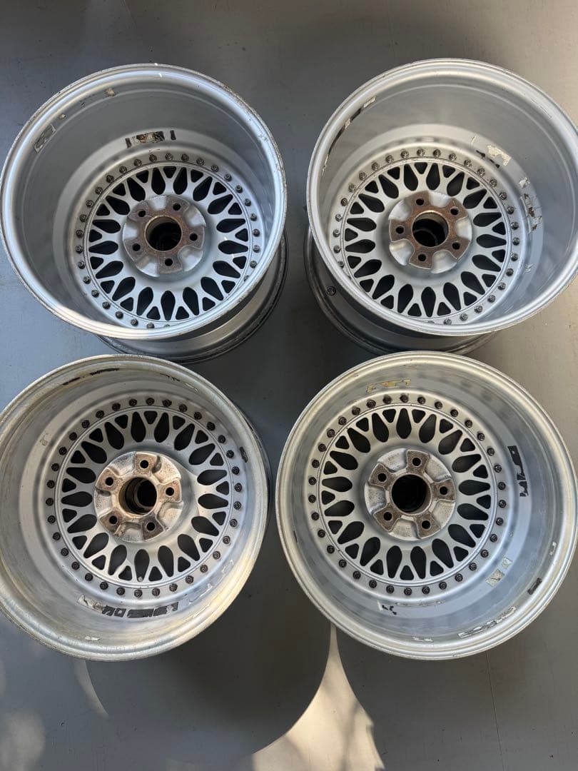 BBS RS 正規3ピースホイール 17インチ 深リム 希少セット