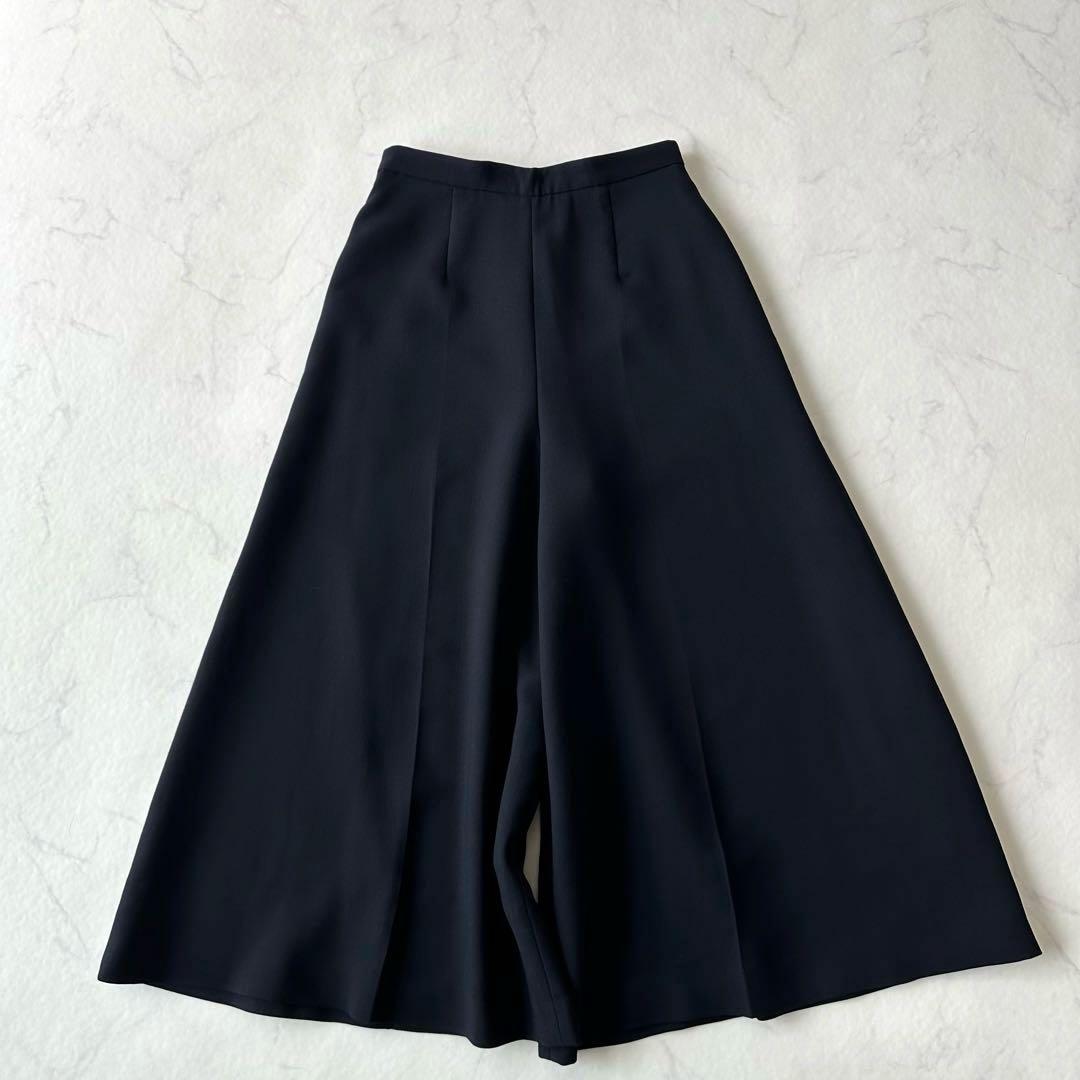 FOXEY フォクシー ワイドフレアパンツ ウール 高級 定価 9万 38