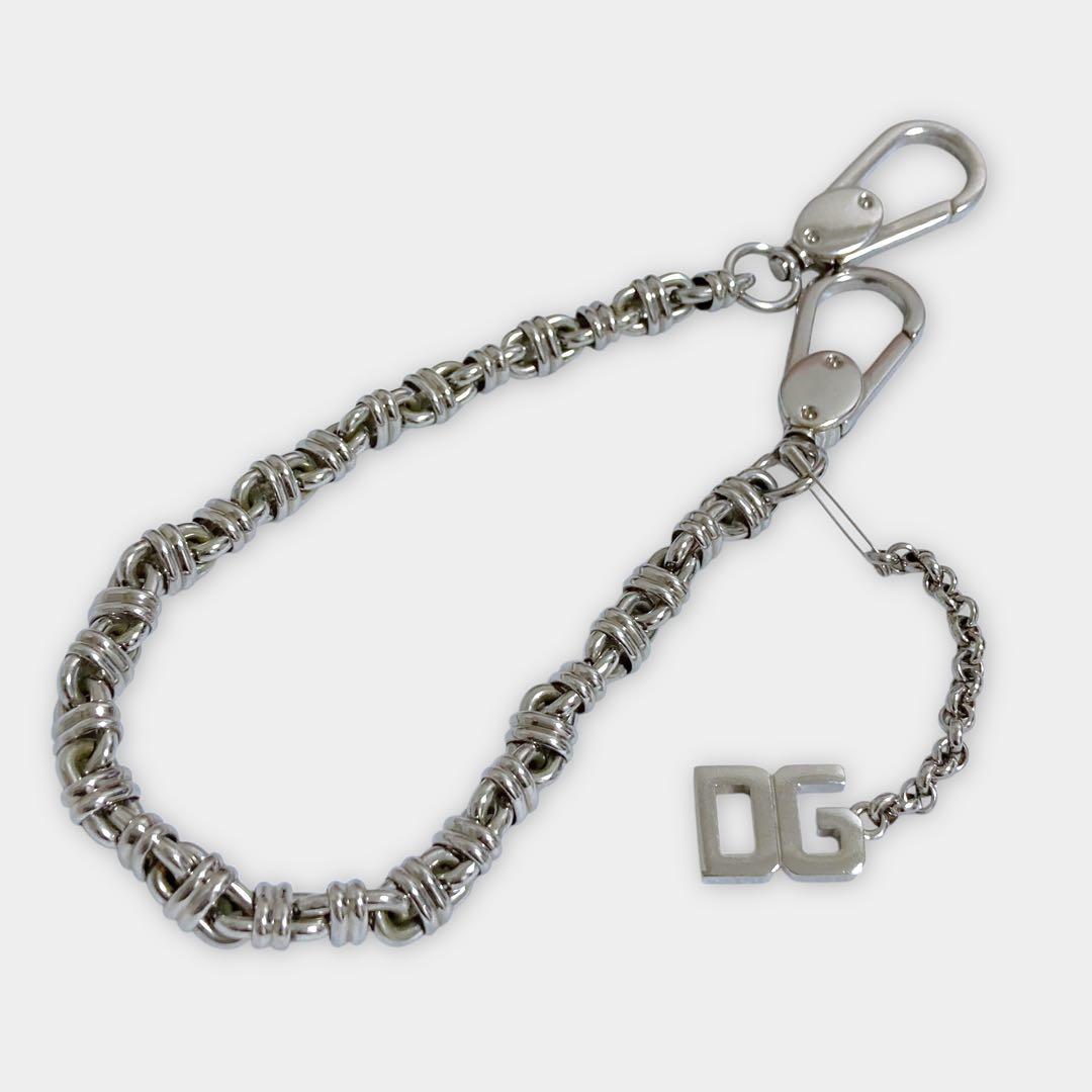 DOLCE&GABBANA ロゴチャーム ウォレットチェーン キーチェーン 箱