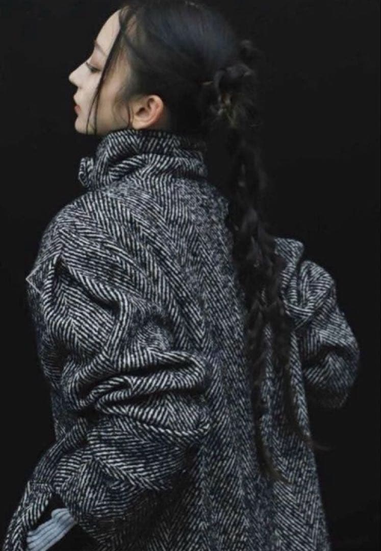 期間限定値下げmelt the lady stand collar coat