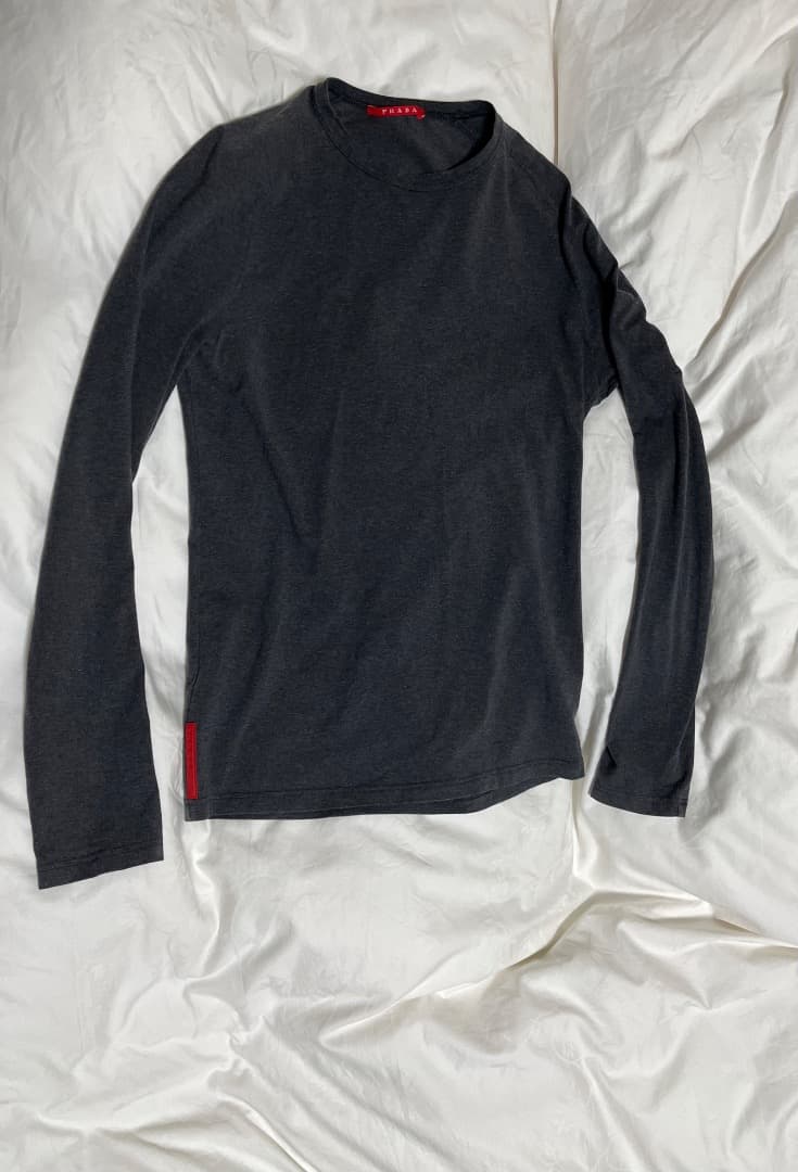 トップス PRADA SPORT archive long sleeve T-shirt