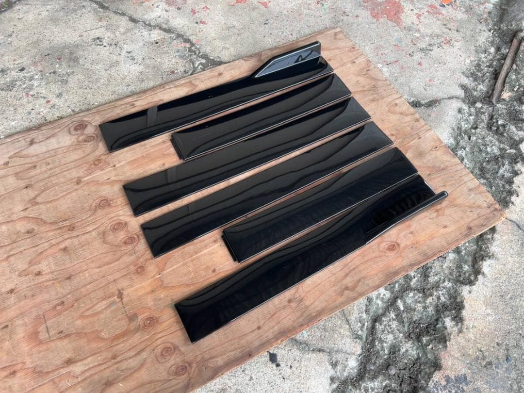 汎用サイドステップ　アンダーカナード　３分割式　左右セット　２2０ｃｍ